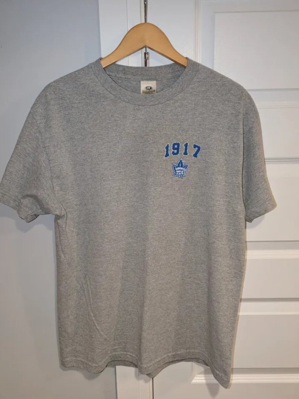 Toronto Maple Leafs 1917 NHL Original Six Hockey T-Shirt Grey Graphic Tee
